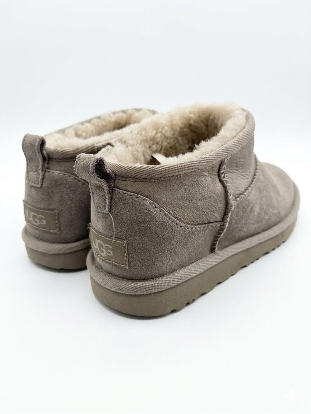 UGG Classic Ultra Mini Boots in Caribou Size 5